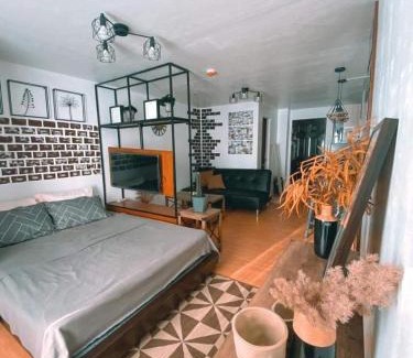 Marilao Apartamento | Black & Bold - 1BR Condo 50mbpsWIFI near SM Marilao