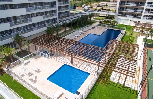 Aguas Claras Apartamento | Blend Hplus Long Stay - Apartamento de 34 m² con wifi y servicios de hotel.