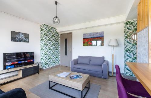 Quartier de France Apartamento | Bleu rivage F3 bord de l'Allier - parking gratuit - 2 étoiles