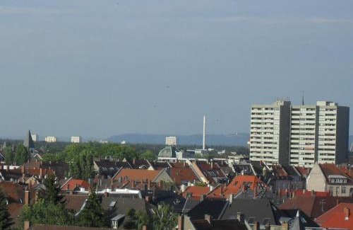 Weststadt Sudlicher Teil Apartamento | Blick über Karlsruhe - Ferienwohnung Panorama