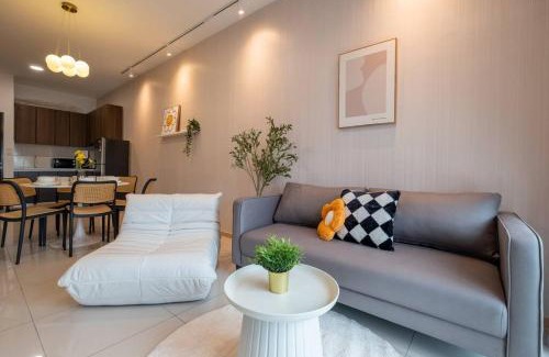 Kampung Pasir Apartamento | Blissful Cottage@FeelHome/2BR,7pax,MRT 中文房东