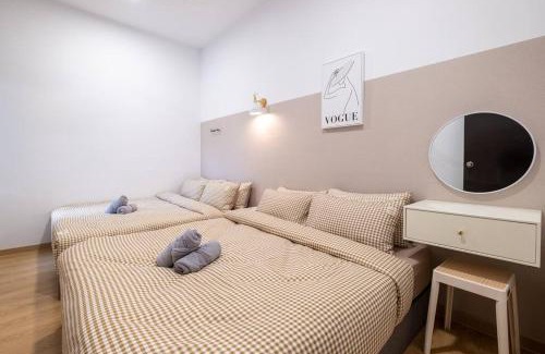 Kampung Pasir Apartamento | Blissful Cottage@FeelHome/2BR,7pax,MRT 中文房东