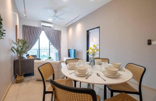 Kampung Pasir Apartamento | Blissful Cottage@FeelHome/2BR,7pax,MRT 中文房东