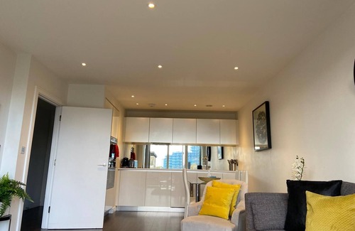 London Borough of Hounslow Apartamento | Apartamento-Élite-Baño Privado-Balcón