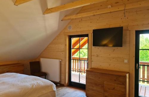 Halbe Casa | Blockhaus an der Dahme , Ferienhaus
