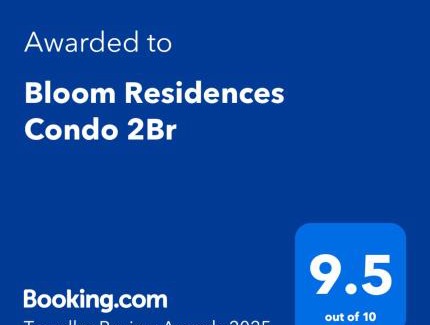 Paranaque Apartamento | Bloom Residences Condo 2Br