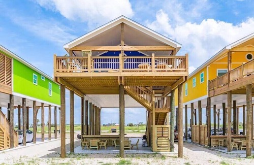 Port Bolivar Casa | Blue Barnacle - Gulf Front Escape!