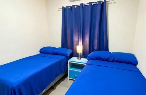 Tela Casa | Blue Casita en Tela