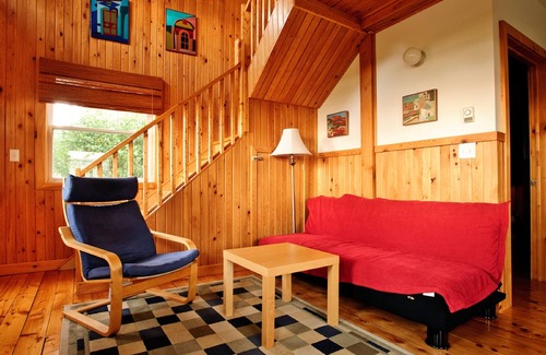 Indian Brook Chalet De Esquí | Chalet azul en Cabot Shores