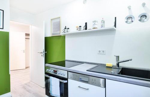 Karlshorst Apartamento | Blue Chili 31 - Stadtwohnung für 7 - modern zentral Karlshorst Wlan