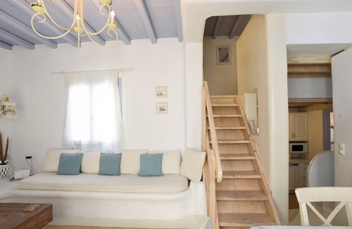 Ornos Casa | BLUE DAISY House en Sandy Ornos Beach, isla de Mykonos, para todas las edades ..