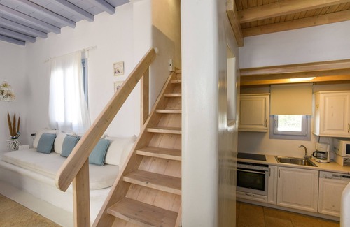 Ornos Casa | BLUE DAISY House en Sandy Ornos Beach, isla de Mykonos, para todas las edades ..