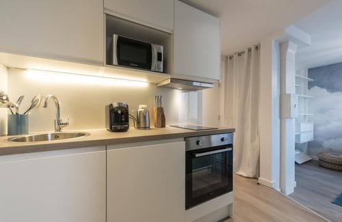 Croix Luizet Apartamento | "Blue Dream", a beautiful 2-star studio apartment opposite La Doua/Insa