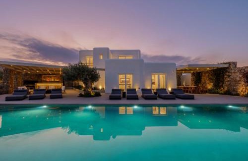 Kalafatis Villa | Blue Eye Grand Villa Mykonos