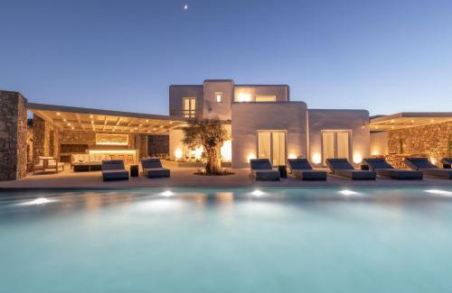 Kalafatis Villa | Blue Eye Grand Villa Mykonos