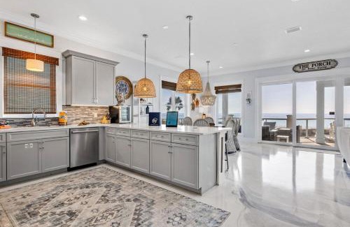 Panama City Beach Casa | Blue Heaven on the Beach Gulf Front Sleeps 20 6 Br Heated Private Pool