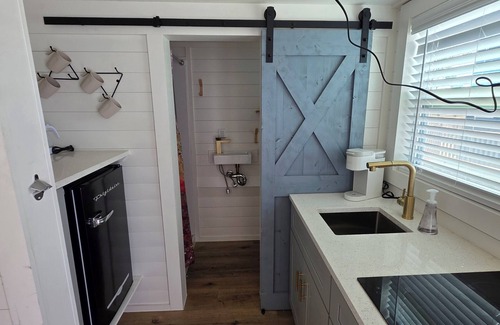 Port Bolivar Casa | Blue Lagoon beach tiny homes