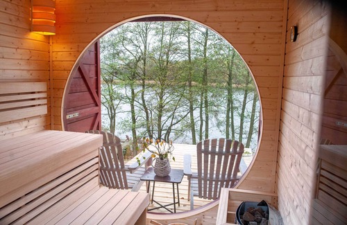 Brzozie Casa | Blue Lakehouse para 10 personas (50 m del lago)
