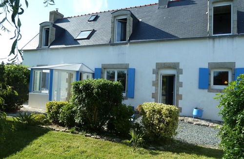 Penmarch Casa | Longere azul junto al mar