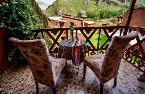 Pisac Casa | Blue Lotus Coca Suite Private Bath and Balcony