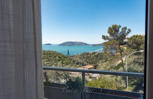 San Terenzo Casa | Blue view, blue bay, lerici