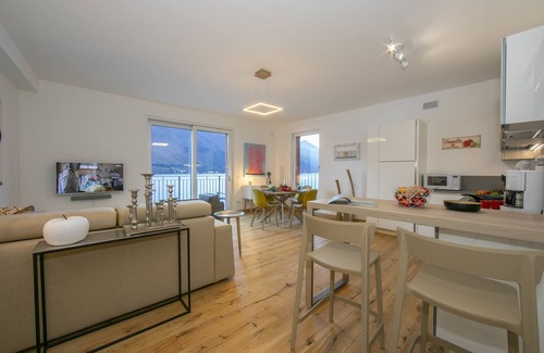 Albogasio Apartamento | Blue View Lugano Lake - Waterfront Cocoon, Valsolda, Italia