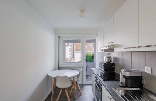 Matthaus Apartamento | Blueground | Basel-Matthäus, balcony, nr Kunstmuseum