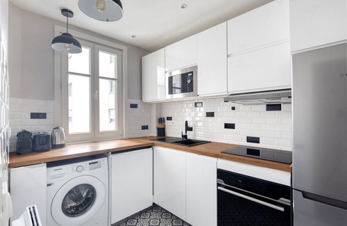 Quartier de Javel Apartamento | Blueground | Beaugrenelle, nr park & shopping