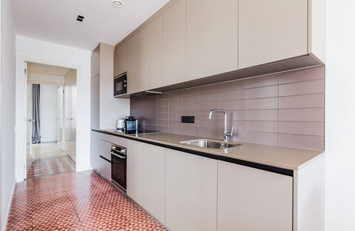 Sant Pere Casa | Blueground | El Born, elevator & w/d, nr Parc