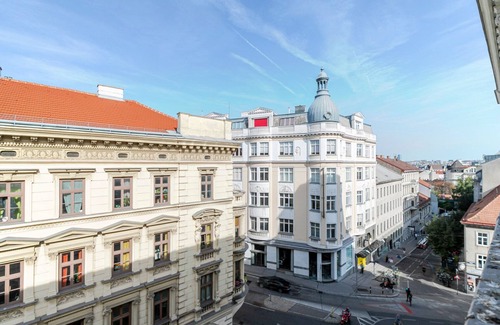 Mariahilf Apartamento | Blueground | Mariahilf, washer/dryer, nr Naschmarkt