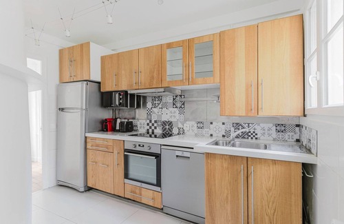 8th Arrondissement Apartamento | Blueground | Miromesnil, elev, nr Parc Monceau
