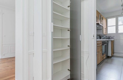 8th Arrondissement Apartamento | Blueground | Miromesnil, elev, nr Parc Monceau