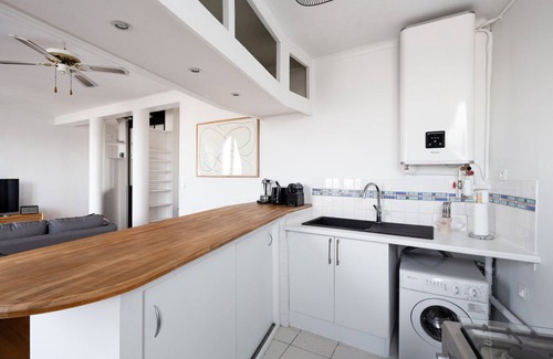 Quartier du Faubourg-Montmartre Apartamento | Blueground | Montorgueil, nr Grands Boulevards