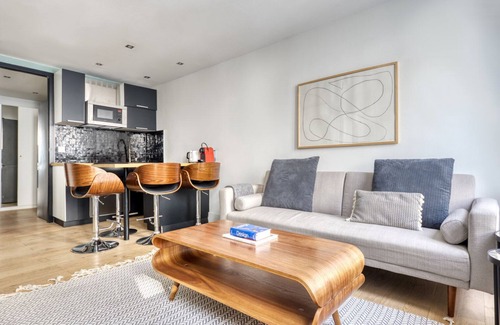 Strasbourg -Saint-Denis Apartamento | Blueground | Montorgueil, nr Chatelet-Les Halles