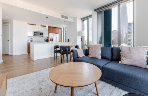 South Beach Apartamento | Blueground | Rincon Hill, pool & EV, nr Ferry