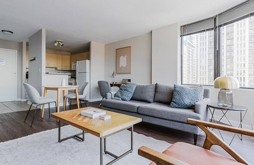 South Loop Apartamento | Blueground | South Loop 1bd apartment