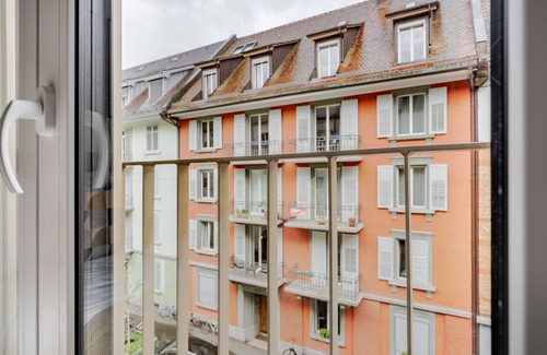 Sihlfeld Apartamento | Blueground | Wiedikon, AC & w/d, nr museums