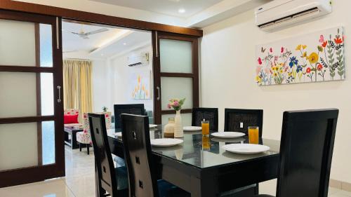 Sector 39 Apartamento | BluO 3BHK Golf Course Road - Balcony, Lift, Terrace