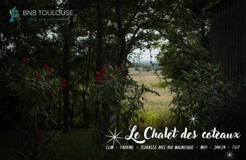 Castelginest Apartamento | BNB TOULOUSE - Le Chalet des coteaux - Cadre magnifique - WiFi - Parking