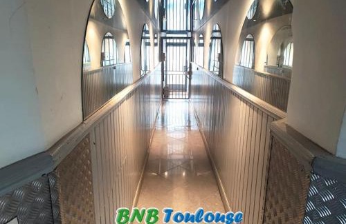 Saint - Michel Apartamento | ► BNB TOULOUSE ► Le Patio Tolosan Clim Métro, bus, tram WiFi