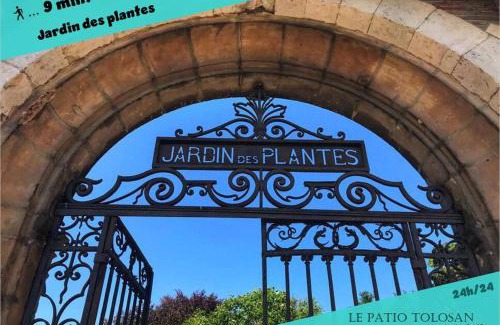 Saint - Michel Apartamento | ► BNB TOULOUSE ► Le Patio Tolosan Clim Métro, bus, tram WiFi