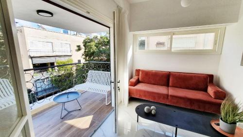 Tel Aviv City Center Apartamento | BnBIsrael apartments - Yosef Eliyahu Terracotta