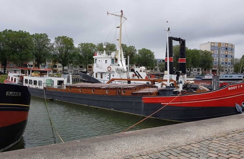 Kop van Zuid Apartamento | Barco hotel siete, 8 personas en el centro de Rotterdam.