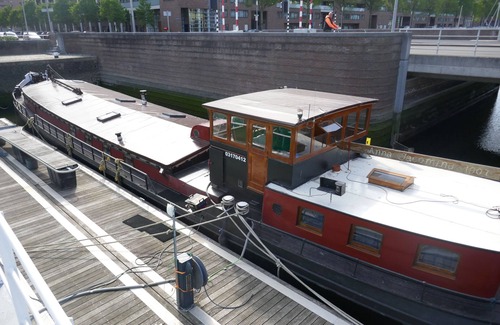 Kop van Zuid Alquiler De Eote | Boathotel Rotterdam Anna
