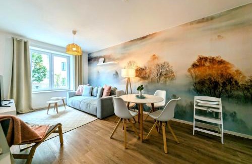 Andreasvorstadt Apartamento | BohnApartments - Altstadtoase - Balkon und Garten - WLAN