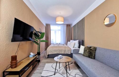 Andreasvorstadt Apartamento | BohnApartments Junior SUITE Blume 14 - Nähe Dom - WLAN