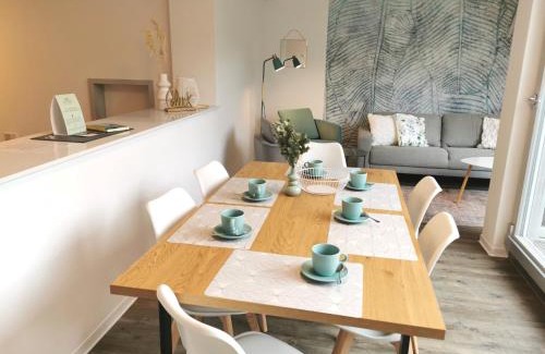 Erfurt Apartamento | BohnApartments - Town House am Stadtpark - Terrasse - Parkplätze - WLAN