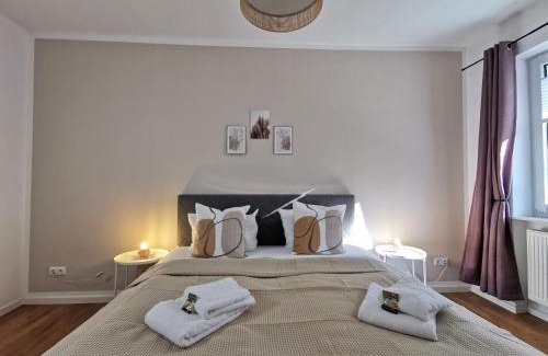Andreasvorstadt Apartamento | BohnApartments XL Suite - 2 Schlafzimmer mit Balkon - Zentrum - Petersberg - Domplatz