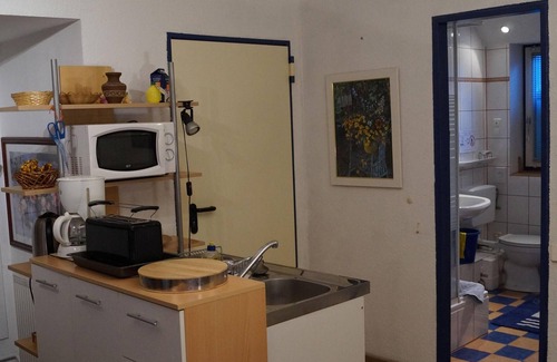 Mueggelheim Apartamento | El tranquilo y acogedor apartamento de Bohne '4 Müggelwaldzimmer' en Köpenick con espacio de jardín