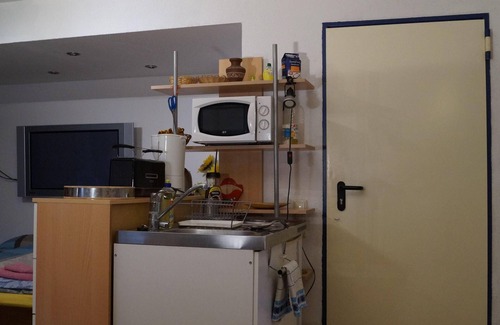Mueggelheim Apartamento | El tranquilo y acogedor apartamento de Bohne '4 Müggelwaldzimmer' en Köpenick con espacio de jardín
